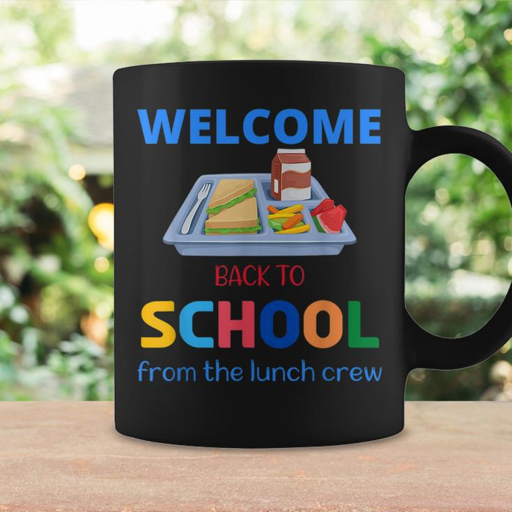 Cute Welcome Back To School From The Lunch Crew Lunch Lady Coffee Mug Gifts ideas