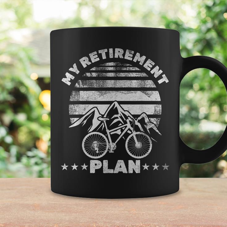 Cycling Retired Cyclist Retirement Plan Mountain Biking Coffee Mug Gifts ideas