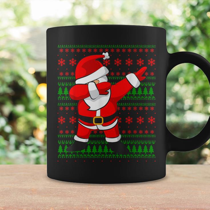 Dabbing Santa Claus Ugly Sweater Christmas Coffee Mug Gifts ideas