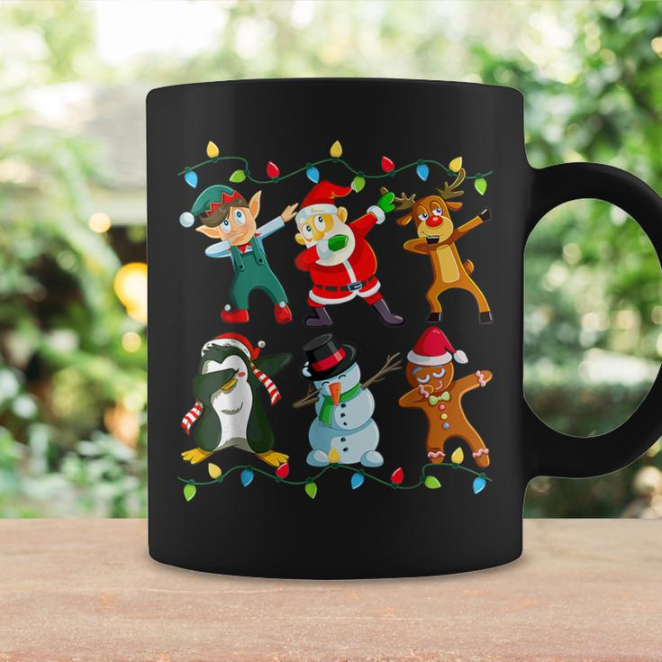 Dabbing Santa Elf Friends Christmas Boys Girls Xmas Dab Coffee Mug Gifts ideas