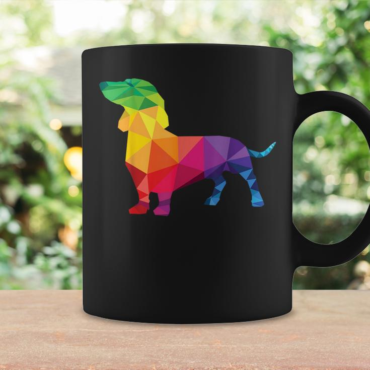 Dachshund Gay Pride Lgbt Rainbow Flag Dog Lovers Lgbtq Coffee Mug Gifts ideas