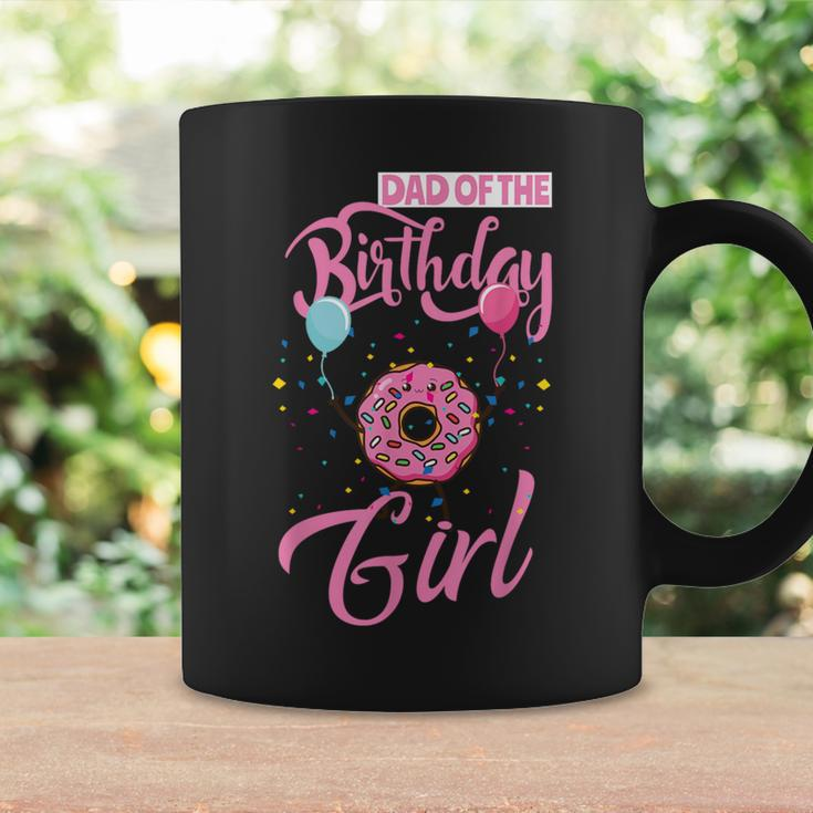 Dad Of The Birthday Girl Donut Daddy Matching Family Coffee Mug Gifts ideas
