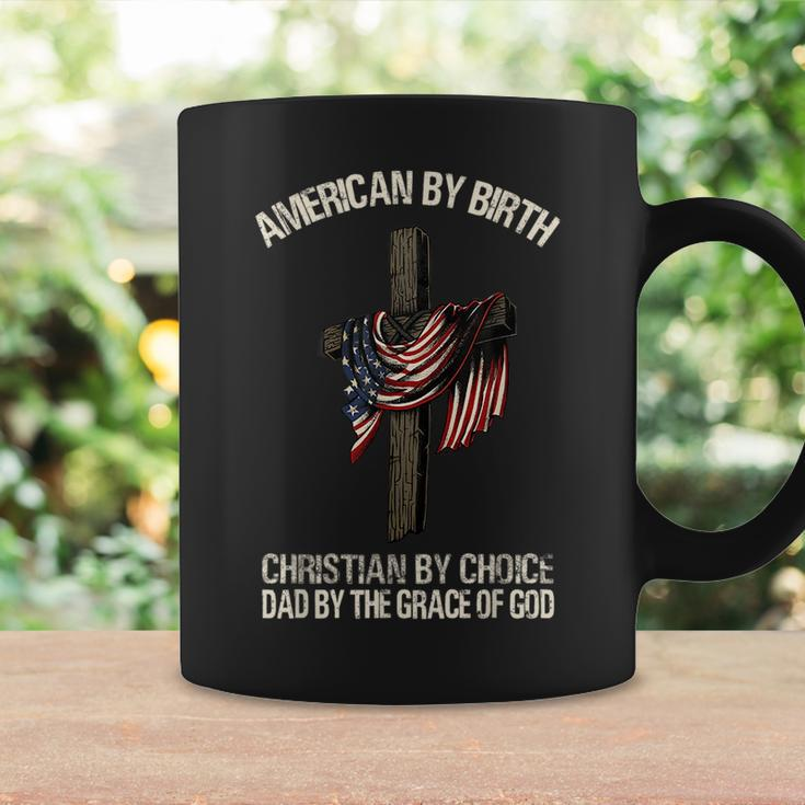 Dad By The Grace Of God Vintage Funny Gift For Fathers Day Coffee Mug Gifts ideas
