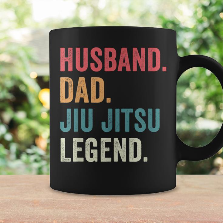 Dad Husband Jiu Jitsu Legend Jiu Jitsu Dad Fathers Day Coffee Mug Gifts ideas