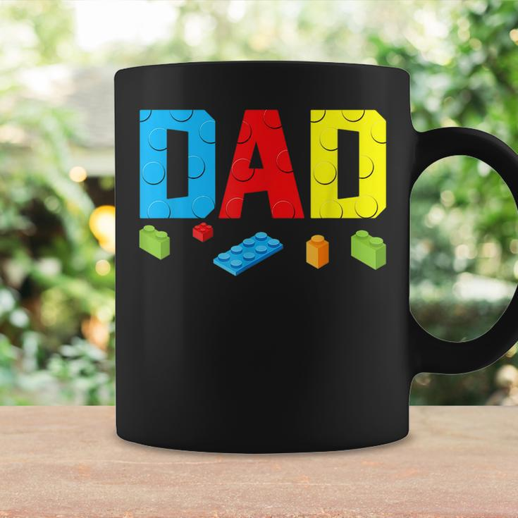 Dad Master Builder Building Bricks Blocks Family Set Parents Coffee Mug Gifts ideas