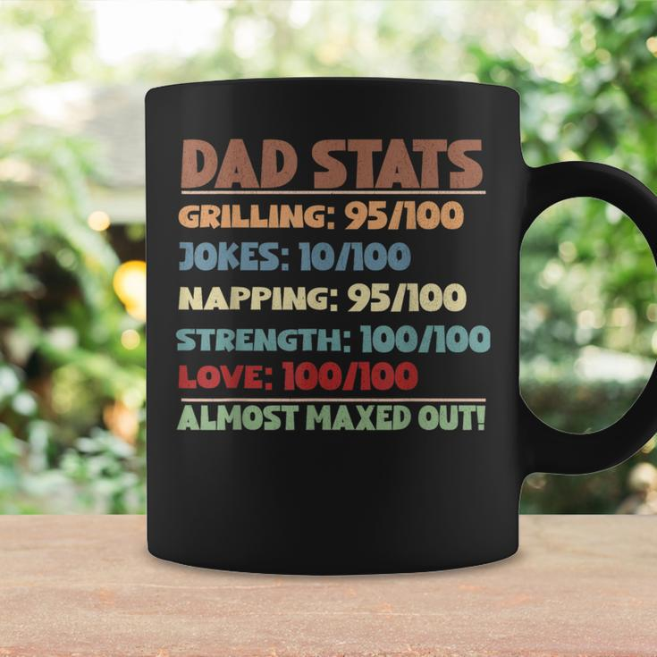 Dad Stats Gamer Dad Rpg Video Game Lover Fathers Day Gaming Coffee Mug Gifts ideas