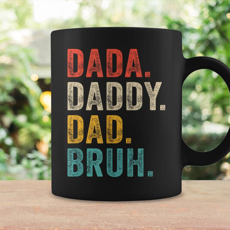 Dada Daddy Dad Bruh Fathers Day Funny Vintage Retro Coffee Mug Gifts ideas