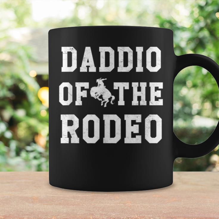 Daddio Of The Rodeo Fathers Day Cowboy Horse Lover Dad Coffee Mug Gifts ideas