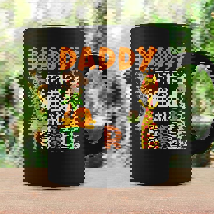 Daddy Of The Wild And Three Safari Jungle Zoo Theme Birthday Coffee Mug Gifts ideas