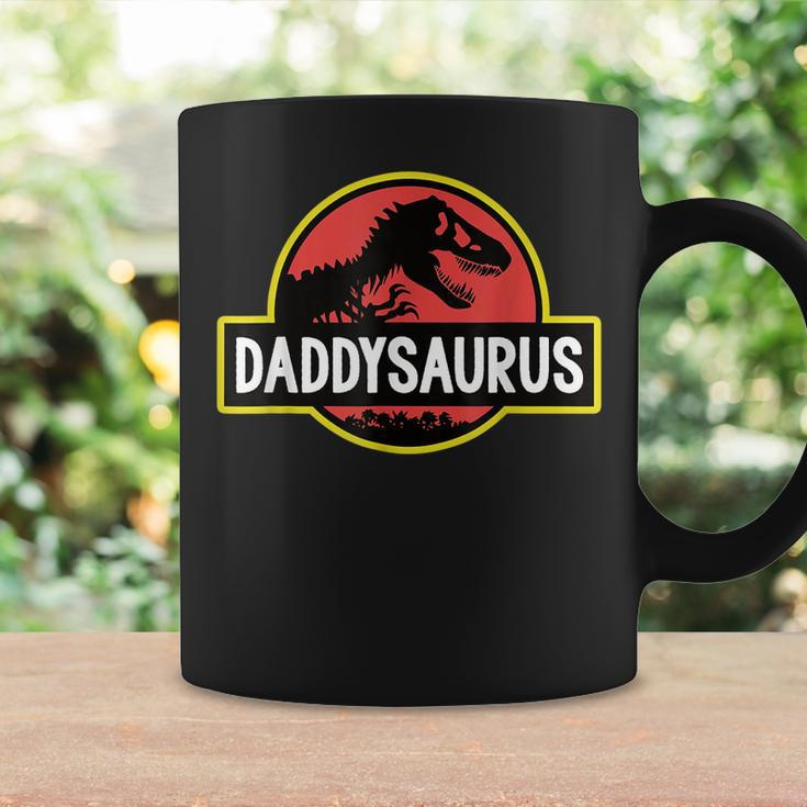 Daddysaurus Dad Husband Fathers Day Gift Matching Dinosaur Coffee Mug Gifts ideas