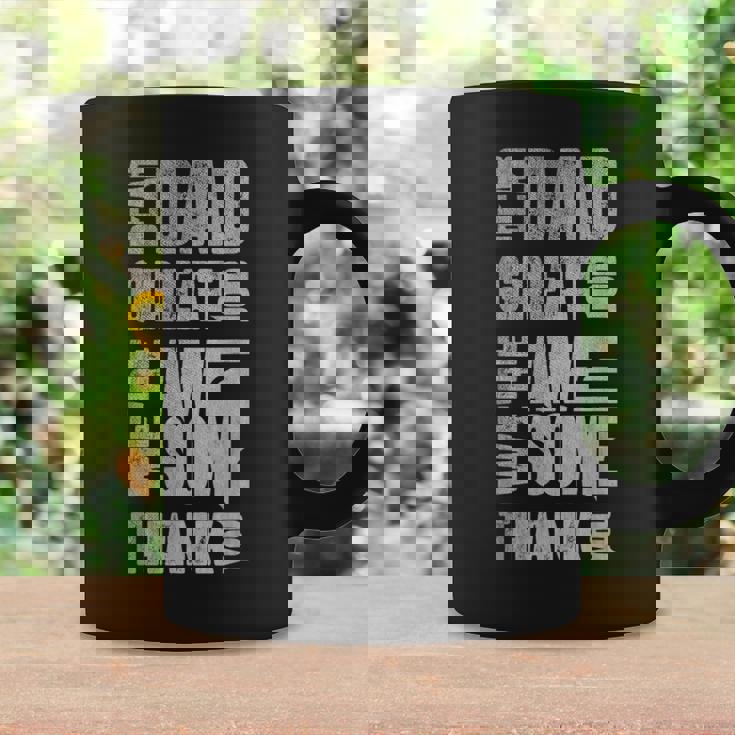 Dear Dad Great Job Were Awesome Thank You Father Day Vintag Coffee Mug Gifts ideas