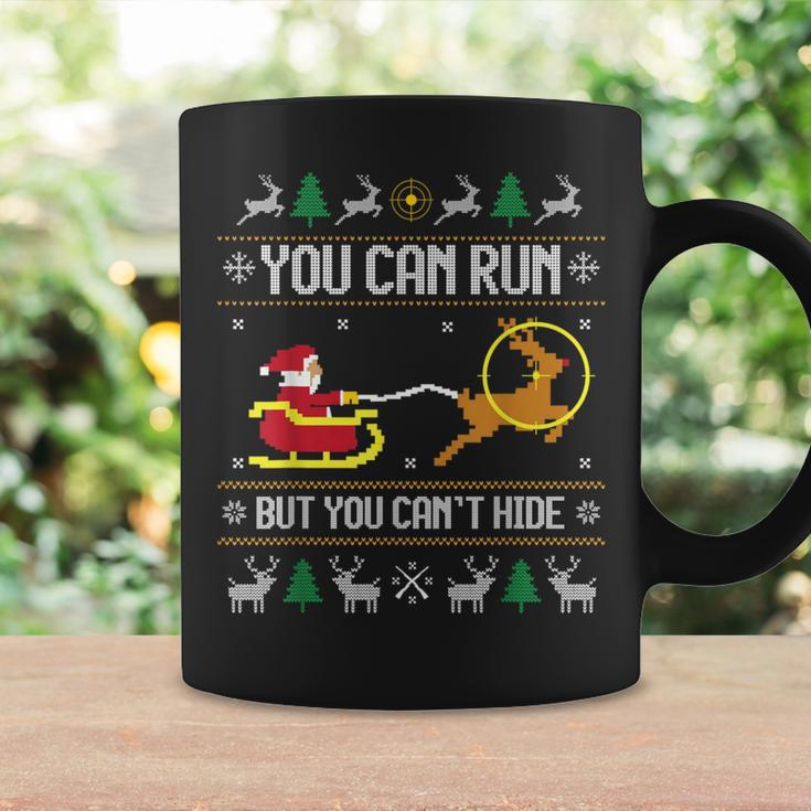 Deer Hunting Santa Claus Hunter Hunt Ugly Christmas Sweater Coffee Mug Gifts ideas