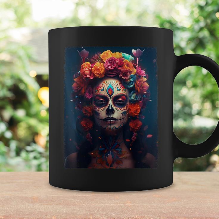 Dia De Los Muertos Sugar Skull Day Of The Dead Mexican Coffee Mug Gifts ideas