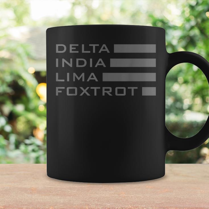 Dilf Delta India Lima Foxtrot Military Alphabet Coffee Mug Gifts ideas