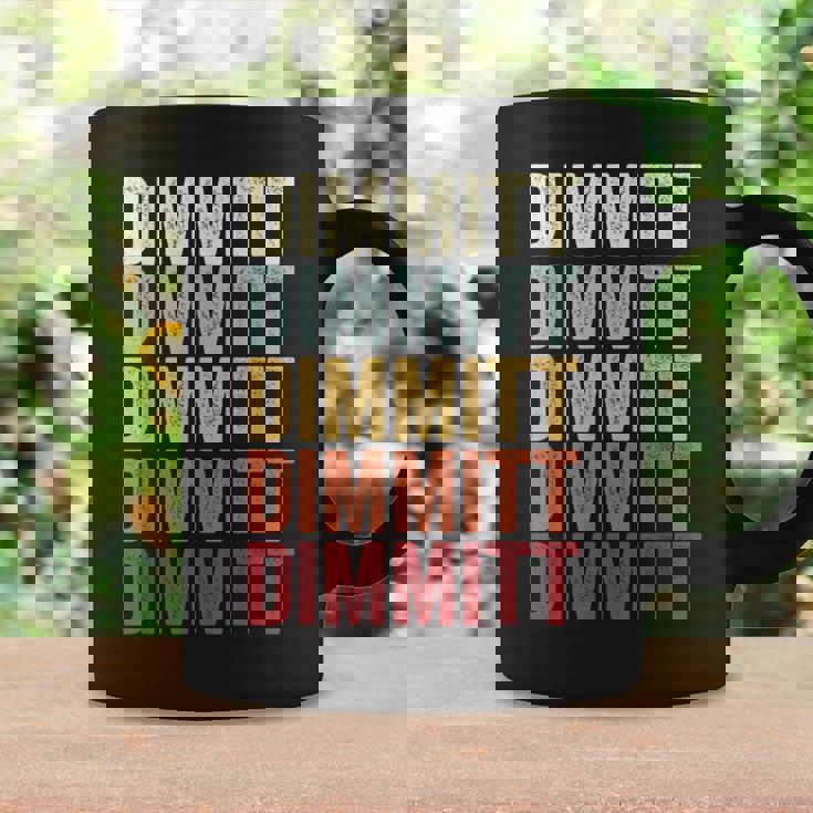 Dimmitt Texas Dimmitt Tx Retro Vintage Text Coffee Mug Gifts ideas
