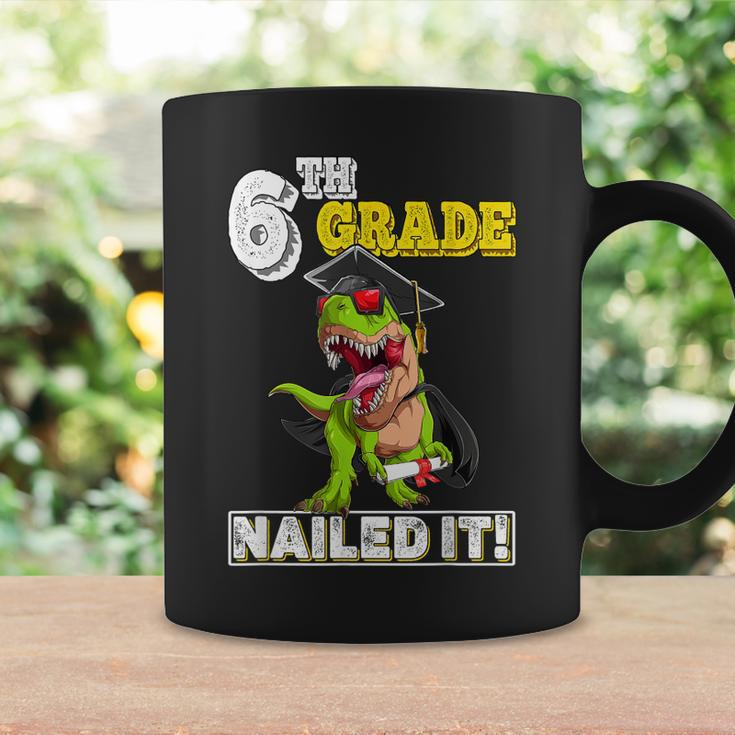 Dinosaur Graduation Hat Sixth Grade Nailed It Class Of 2029 Coffee Mug Gifts ideas
