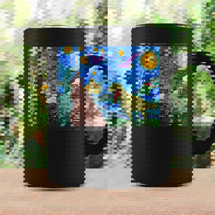 Dinosaur Starry Night Dinosaurs Dinosaur Lover Coffee Mug Gifts ideas