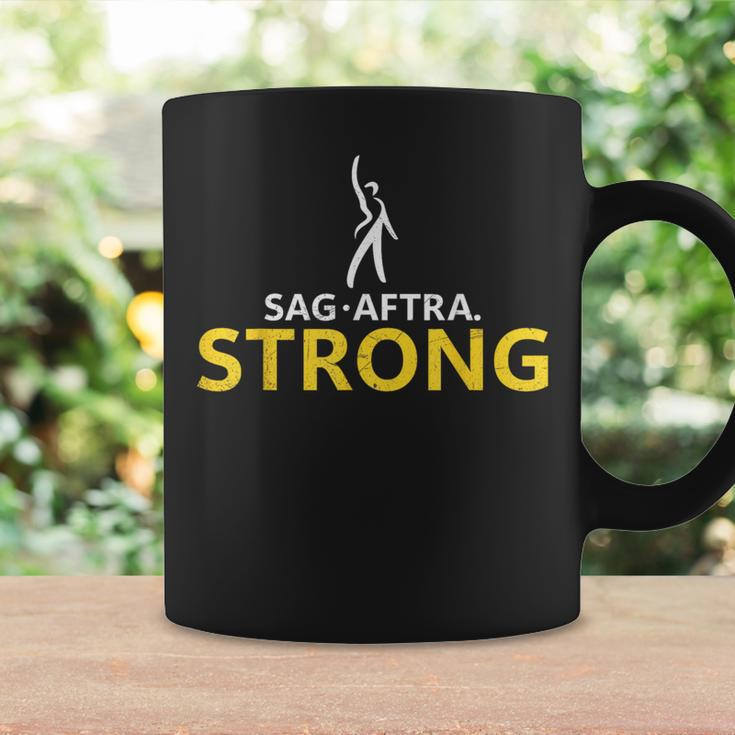 Distressed SagAftra Strong Coffee Mug Gifts ideas