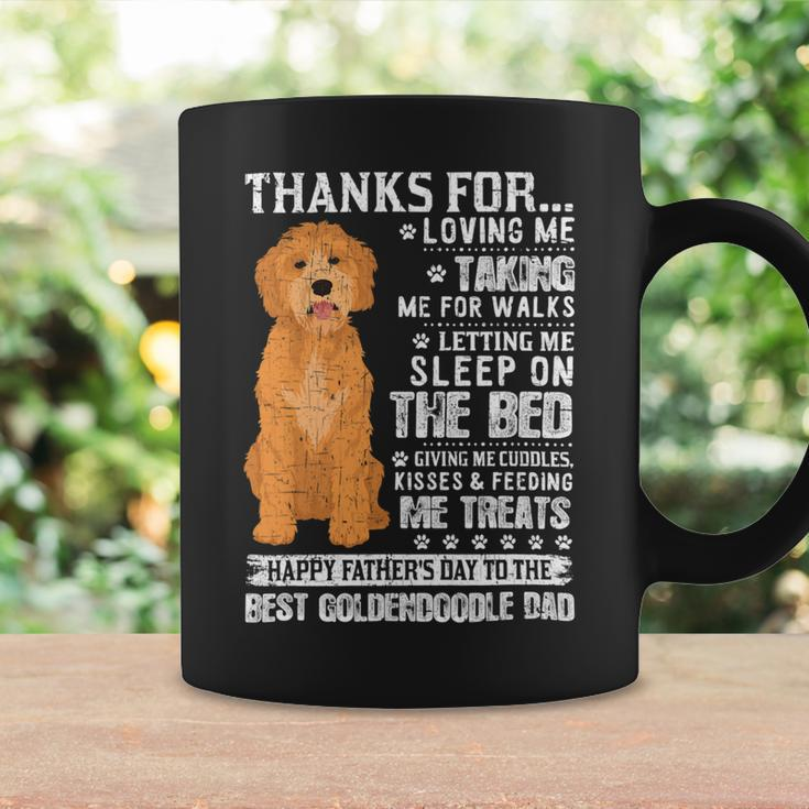 Dog Dad Tee Happy Fathers Day To The Best Goldendoodle Dad Coffee Mug Gifts ideas