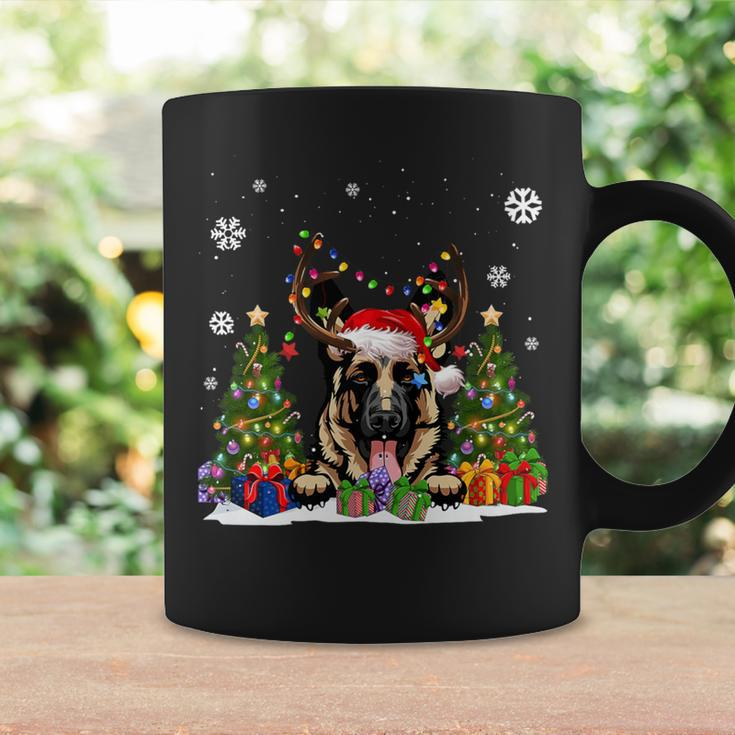Dog Lovers German Shepherd Santa Hat Ugly Christmas Sweater Coffee Mug Gifts ideas
