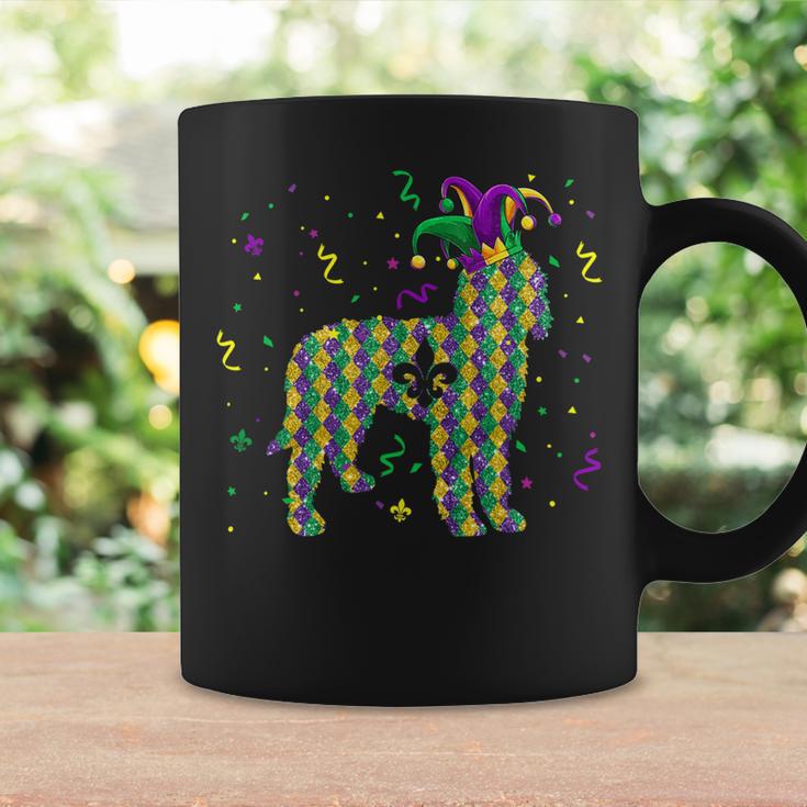 Dog Mardi Gras Outfit Goldendoodle Lover Men Women Kids Coffee Mug Gifts ideas