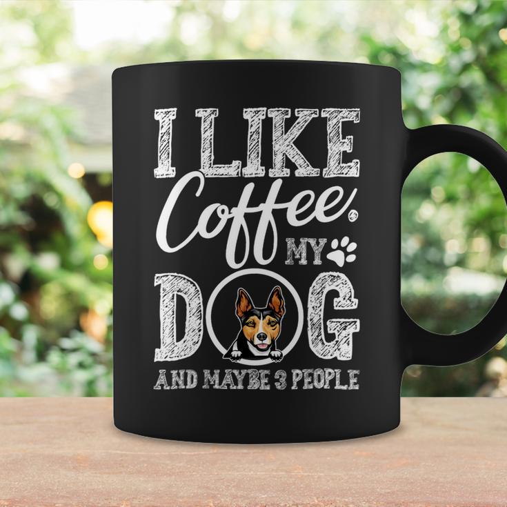 Dog Rat Terrier I Like Coffee My Rat Terrier And Maybe 3 People Coffee Mug Gifts ideas