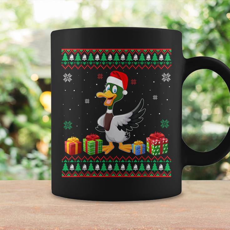 Duck Lover Ugly Christmas Sweater Coffee Mug Gifts ideas