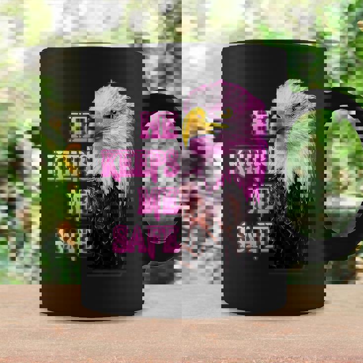 Eagle He Keeps Me Safe - She Keeps Me Wild Coffee Mug Gifts ideas