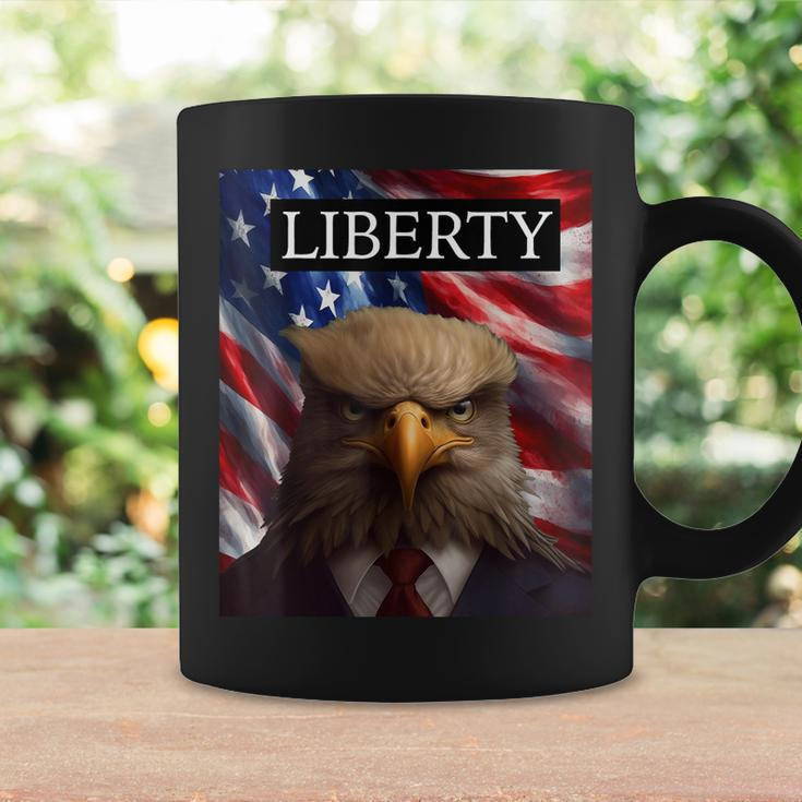 Eagle In A Suit American Flag - 4Th Of July Liberty Coffee Mug Gifts ideas