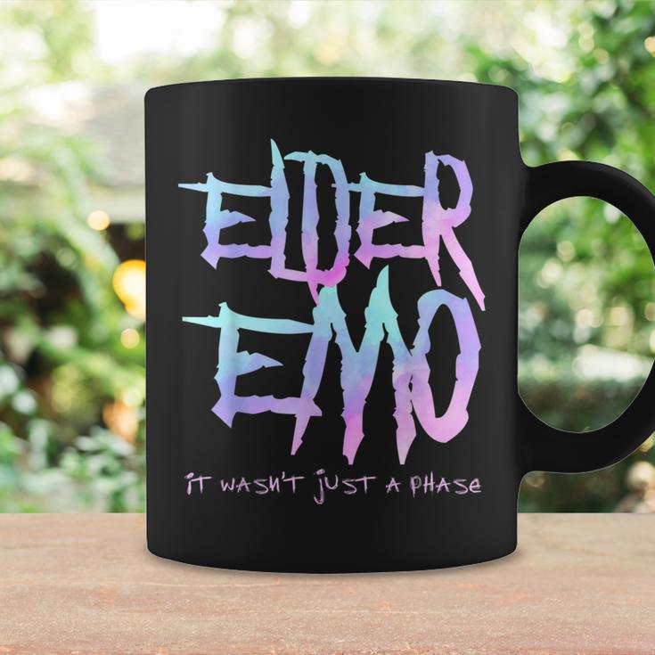 Elder Emo It Wasnt Just A Phase - Funny Emo Goth Coffee Mug Gifts ideas