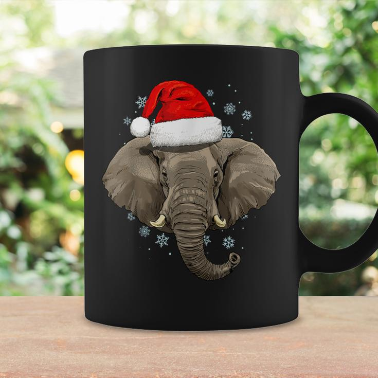 Elephant Christmas Zoo Safari Keeper Animal Lover Wildlife Coffee Mug Gifts ideas