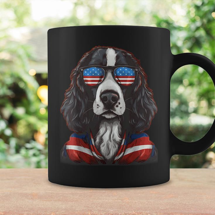 English Springer Spaniel American Flag Us 4Th July Gifts Coffee Mug Gifts ideas