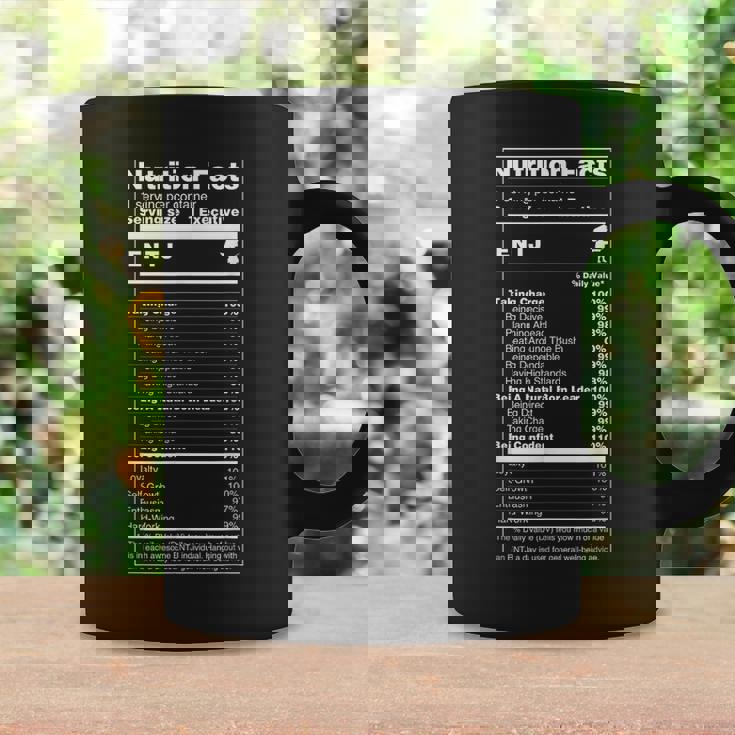 Entj The Commander Personality Nutrition Facts Coffee Mug Gifts ideas