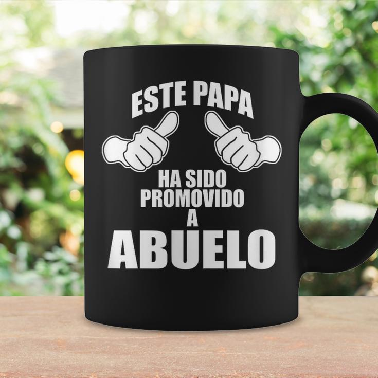 Este Papa Ha Sido Promovido A Abuelo Future Grandpa Spanish Coffee Mug Gifts ideas