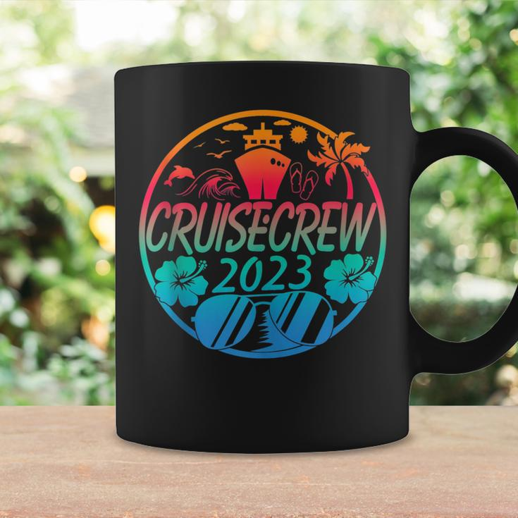 Family Cruise Crew 2023 Family Matching Group Squad Quote Coffee Mug Gifts ideas
