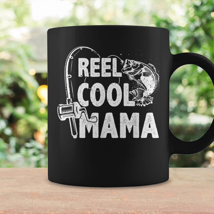 Family Lover Reel Cool Mama Fishing Fisher Fisherman Gift For Women Coffee Mug Gifts ideas