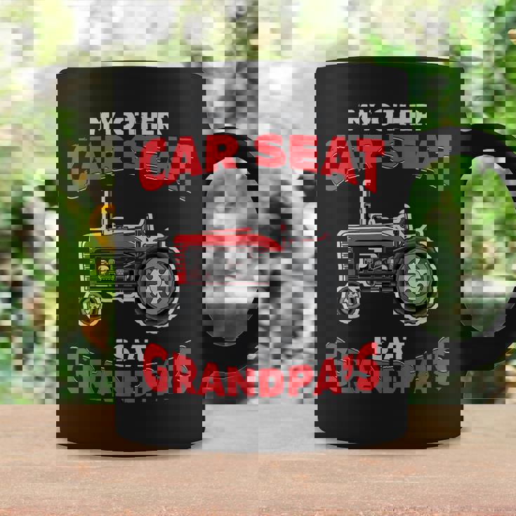 Farming Gift My Other Car Seat Is At Tractor Grandpa Farmer Coffee Mug Gifts ideas
