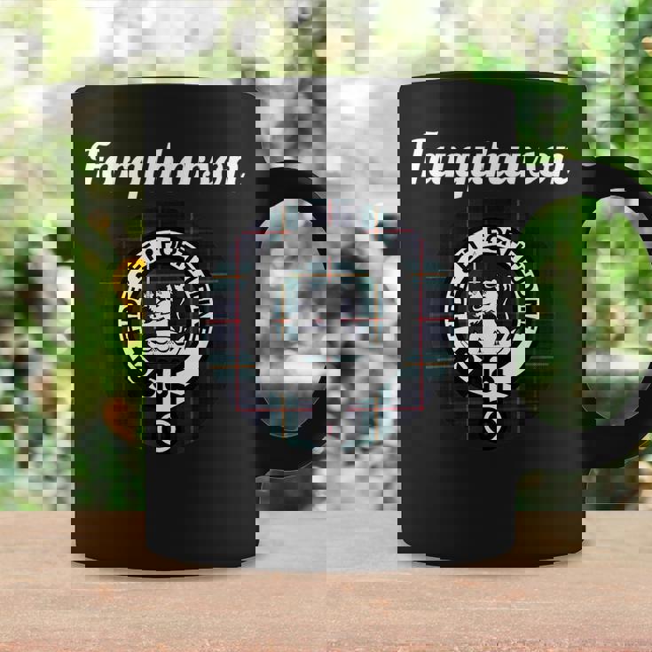 Farquharson Clan Scottish Name Coat Of Arms Tartan Coffee Mug Gifts ideas