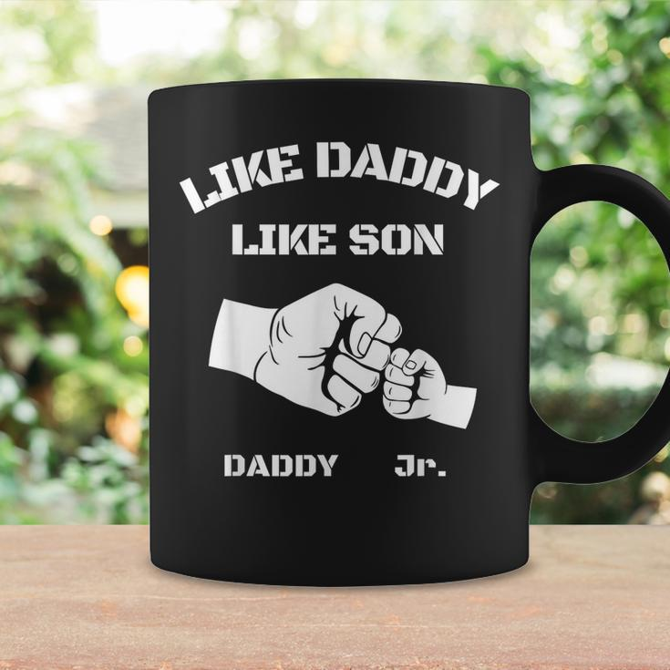 Father Son Fist Bump Matching Fathers Day Daddy Dad & Son Coffee Mug Gifts ideas