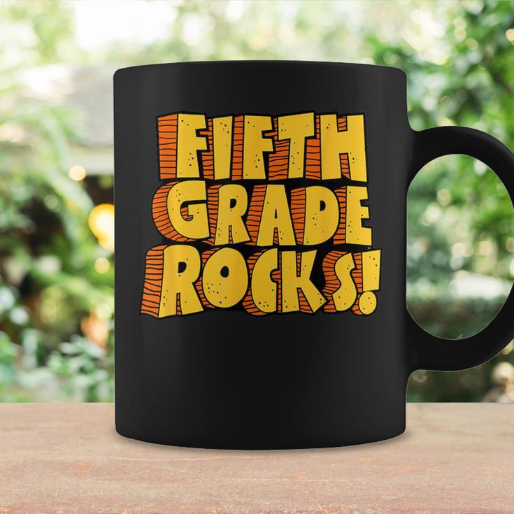 Fifth Grade Rocks 5Th Grade Teachers Student Back To School Coffee Mug Gifts ideas
