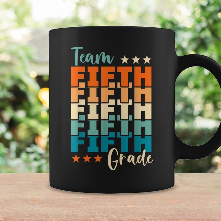 Fifth Grade Vibes Team 5Th Grade Retro 1St Day Of School Coffee Mug Gifts ideas