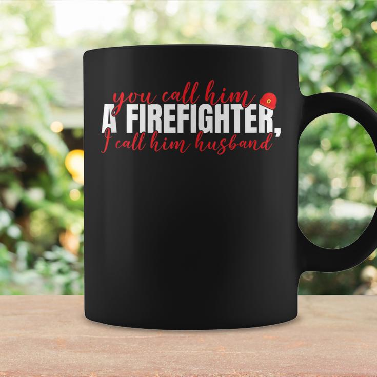 Firefighter Wife Firemans Wife Proud Firefighter Husband Gift For Women Coffee Mug Gifts ideas