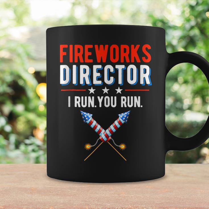 Fireworks Director I Run You Run Happy 4Th Of July Usa Flag Coffee Mug Gifts ideas