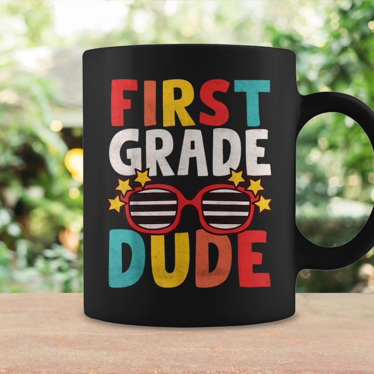 First 1St Grade Dude First Day Of School Student Kids Boys Coffee Mug Gifts ideas