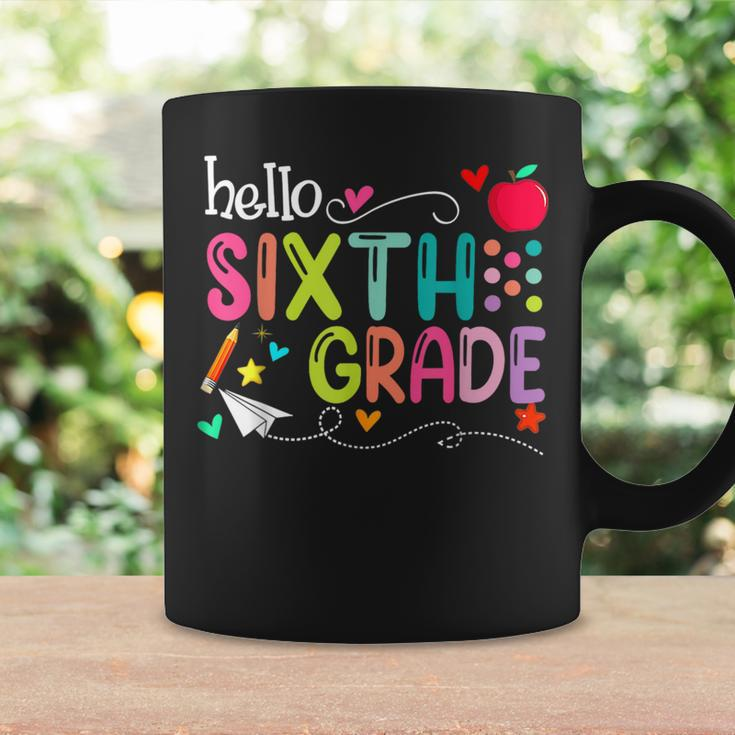 First Day Of Sixth Grade Teacher Welcome Back To School Coffee Mug Gifts ideas