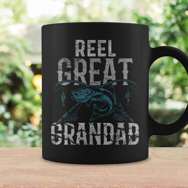 Fishermen Reel Great Grandad Fishing Fathers Day Coffee Mug Gifts ideas