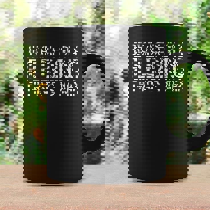 Fleming Gift Funny Surname Family Tree Birthday Reunion Idea Coffee Mug Gifts ideas