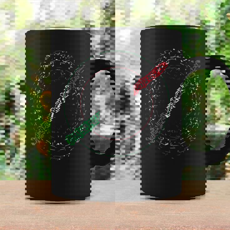 Flute Musician Music Lover Treble Clef Italian Flutist Coffee Mug Gifts ideas