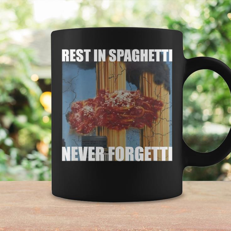 Never Forgetti Rest In Spaghetti Meme Rip Coffee Mug Gifts ideas