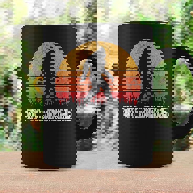 Fort Lauderdale Vintage Eighties Bigoot Retro Sunset Coffee Mug Gifts ideas